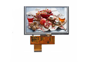 Màn hình LCD LCD 5 inch Màn hình cảm ứng điện dung độ phân giải 800 X 480 cho thiết bị công nghiệp
