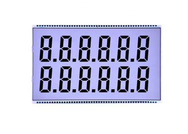 TN Lcd Hiển thị chữ số tùy chỉnh Lcd 7 Hiển thị phân đoạn Màn hình LCD trong suốt Màn hình LCD đơn sắc cho bảng điều khiển nhiên liệu