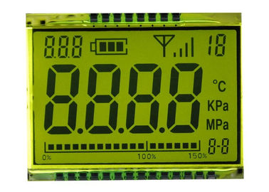 Chữ số 7 Phân đoạn TN Màn hình LCD phản chiếu Kích thước tùy chỉnh cho đồng hồ 3,3V