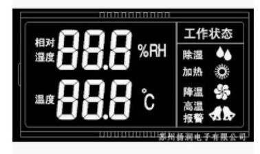 Mô-đun LCD đơn sắc 7 tùy chỉnh Mô-đun hiển thị VA Loại màn hình LCD có độ tương phản cao với đèn nền LED trắng