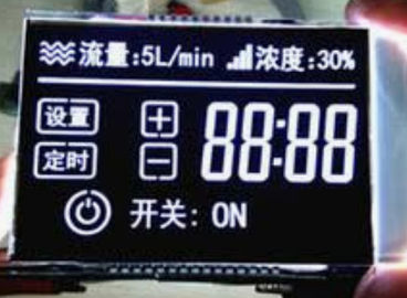 Mô-đun LCD đơn sắc 7 tùy chỉnh Mô-đun hiển thị VA Loại màn hình LCD có độ tương phản cao với đèn nền LED trắng