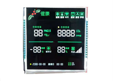 Màn hình LCD 3.5V VA Màn hình số đơn sắc truyền qua màn hình Số bảy Phân đoạn LCD