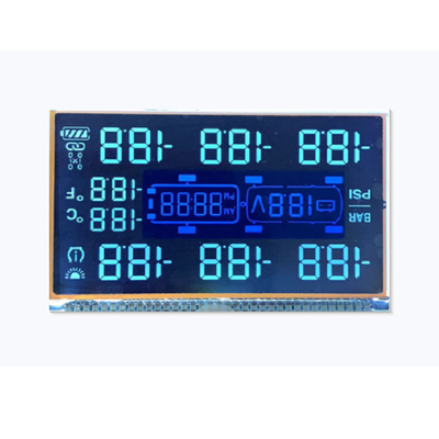 Màn hình đơn sắc LCD tùy chỉnh truyền qua 6 chữ số