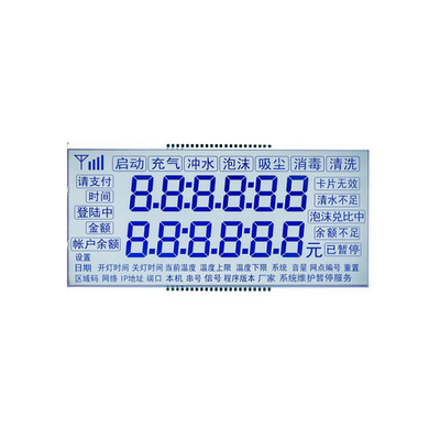 Bảng điều khiển màn hình LCD chữ số, Mô-đun hiển thị màn hình LCD đơn sắc 7 đoạn