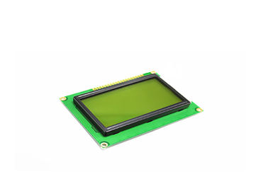 Màn hình LCD màu xanh lá cây LCM tùy chỉnh màu vàng LCM 128 X 64 Độ phân giải STN Màu xanh