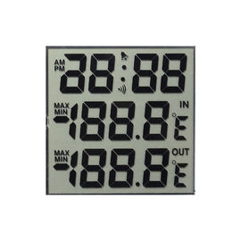 Chữ số TN Màn hình LCD tùy chỉnh 3 phân đoạn Micro vặn xoắn cho nhiệt độ