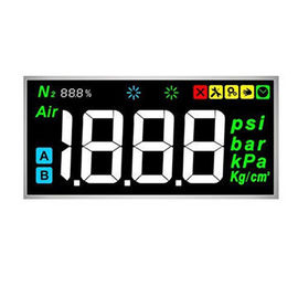 Màn hình LCD VA 4 chữ số 7 màu với thiết kế tùy chỉnh in lụa