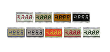 Màn hình LCD VA 4 chữ số 7 màu với thiết kế tùy chỉnh in lụa