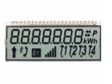 12 O&amp;#39;Clock Hiển thị bảng điều khiển 7 chữ số Tn, màn hình LCD xoắn cho truyền thông / điện thoại