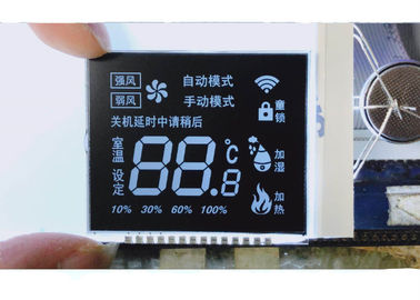 Màn hình LCD 3,3V VA với chân Matel Kết nối màn hình LCD nền đen cho đồng hồ đo năng lượng