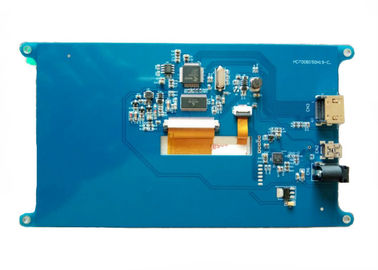 Màn hình cảm ứng chủ động 7 inch LCD Lcd Độ sáng cao HDMI Lcd + Bảng điều khiển PCB cho Raspberry Pi 3ay