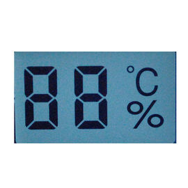 Màn hình LCD 2 chữ số tùy chỉnh Màn hình LCD TN Hiển thị nhiệt độ hoạt động -30- + 80 ℃