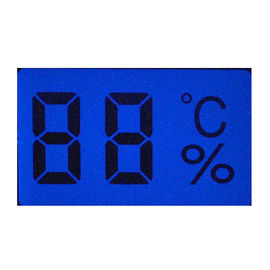 Màn hình LCD 2 chữ số tùy chỉnh Màn hình LCD TN Hiển thị nhiệt độ hoạt động -30- + 80 ℃