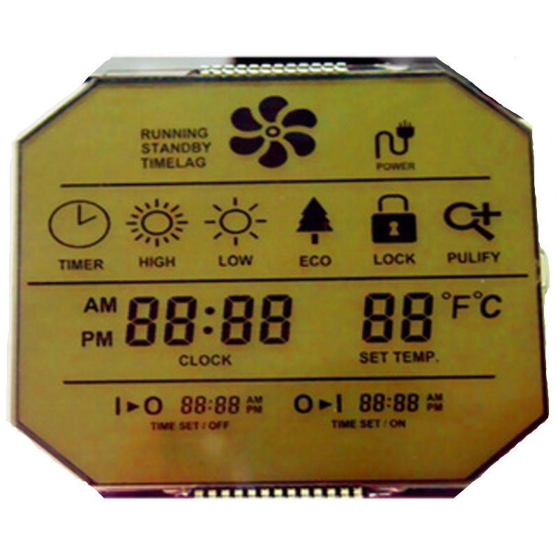 Màn hình LCD 5 chữ số 7 đoạn, Màn hình LCD màu VA cho đồng hồ tốc độ ô tô