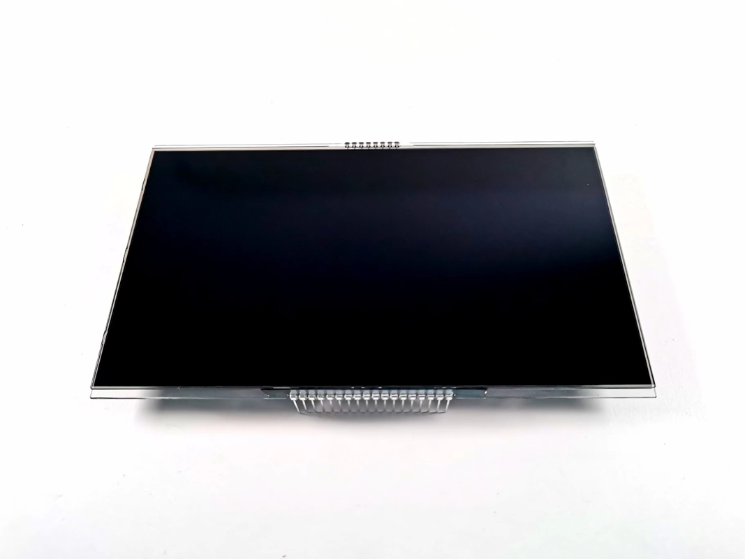 12 O Clock âm VA màn hình LCD phân khúc đen số đồ họa LCD Glass Va Panel cho nhiệt điều hòa