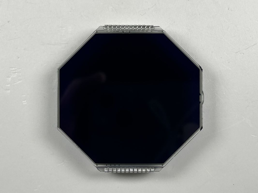 Màn hình Matrix HTN LCD tùy chỉnh tám hình dạng Monochrome 7 phân đoạn màn hình LCD đồ họa cho các thiết bị xe máy