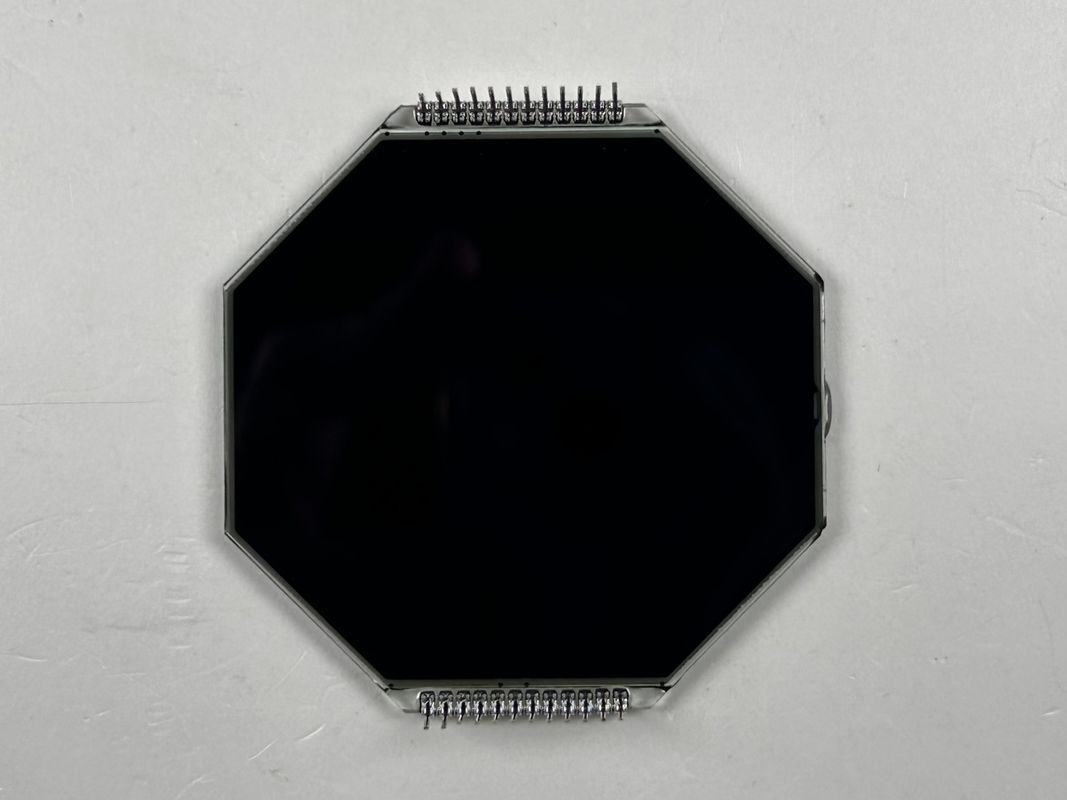 Màn hình Matrix HTN LCD tùy chỉnh tám hình dạng Monochrome 7 phân đoạn màn hình LCD đồ họa cho các thiết bị xe máy