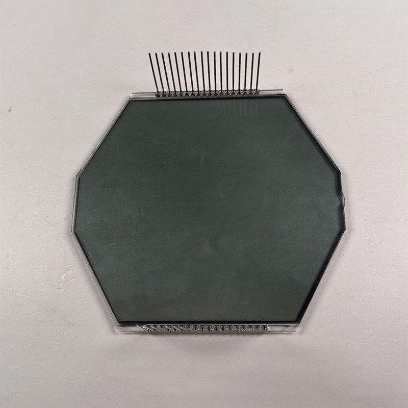 Nhà máy bán nóng HTN màn hình LCD tám hình dạng Monochrome 7 phân đoạn màn hình LCD đồ họa cho các thiết bị xe máy