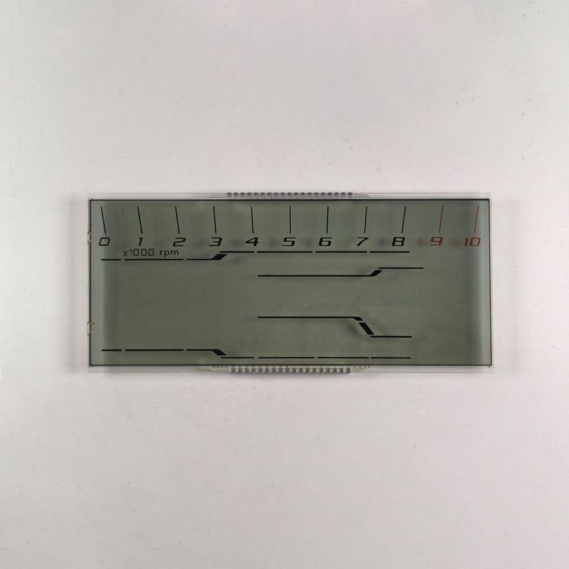 Nhà sản xuất Giá rẻ Trang chủ HTN màn hình LCD tám hình dạng Monochrome 7 phân khúc màn hình LCD đồ họa cho các thiết bị xe máy