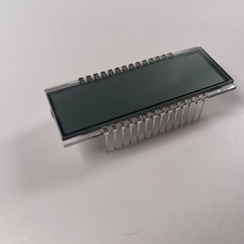 Máy sản xuất tùy chỉnh 8 chữ số TN màn hình LCD dương tính bảy phân đoạn kết nối mã PIN cho máy đo khí điện tử