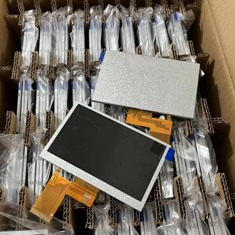 Hỗ trợ OEM ODM Màn hình LCD 7 inch với Đèn nền 1024x600 TFT Tùy chỉnh cho Điều khiển Công nghiệp