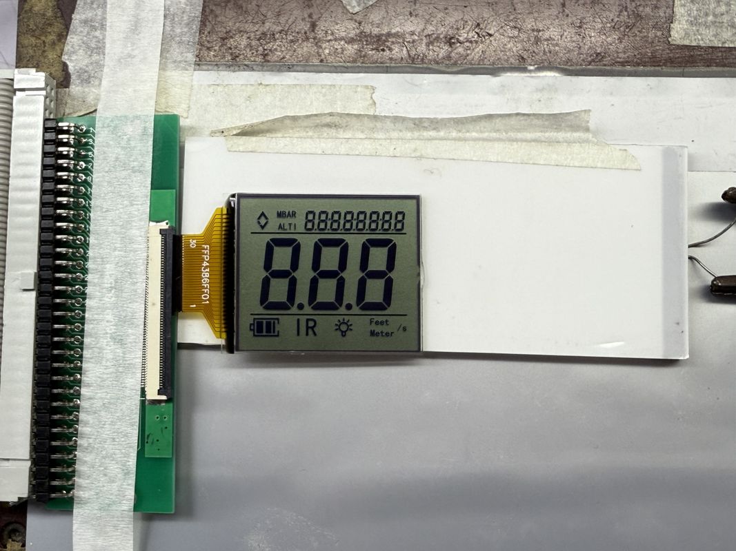 Màn hình LCD đen và trắng tùy chỉnh | LCD phân đoạn đơn sắc cho các ứng dụng công nghiệp và điện tử