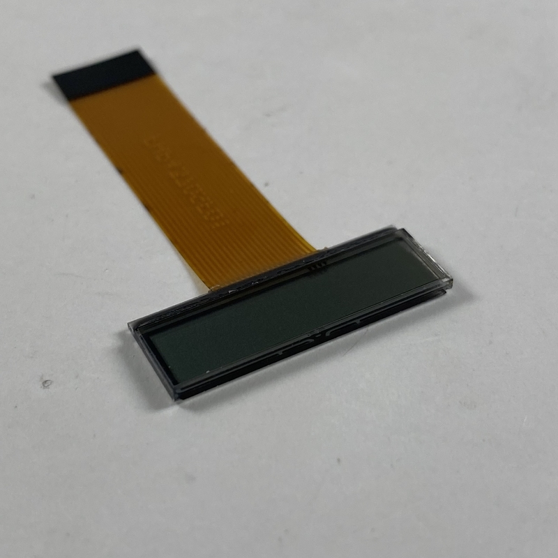 Phân đoạn HTN 7 tùy chỉnh Anzeige LCD 12 O'Clock Xem góc LCD Phân đoạn LCD cho bảng điều khiển thiết bị gia đình