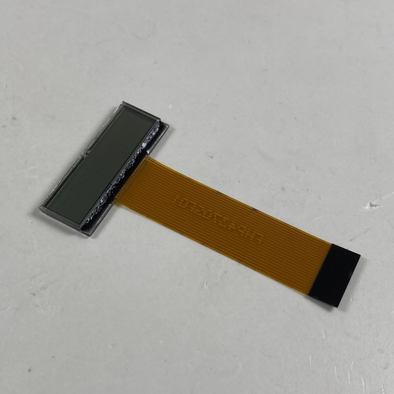 Phân đoạn HTN 7 tùy chỉnh Anzeige LCD 12 O'Clock Xem góc LCD Phân đoạn LCD cho bảng điều khiển thiết bị gia đình