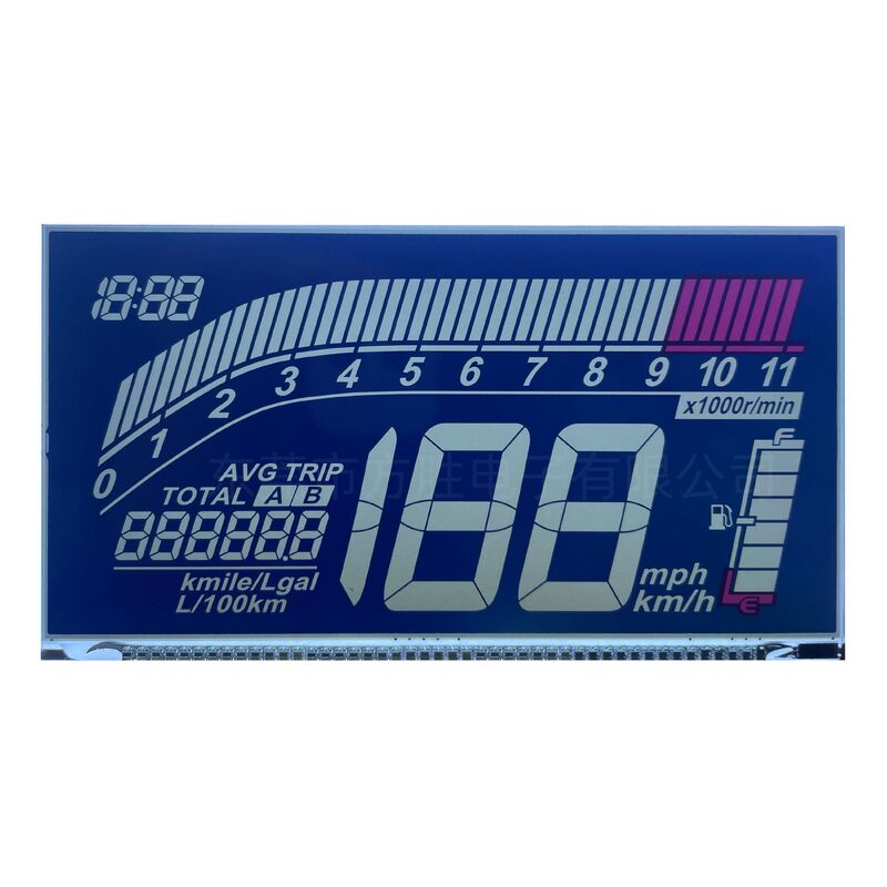 Màn hình LCD tùy chỉnh cho Yamaha HTN LCD cho xe máy Speedometer Custom Segment LCD Display