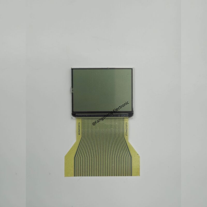 Màn hình LCD tùy chỉnh cho xe máy TN LCD Heat Seal Connector Đồng hồ tốc độ Phân đoạn Màn hình LCD Hỗ trợ OEM