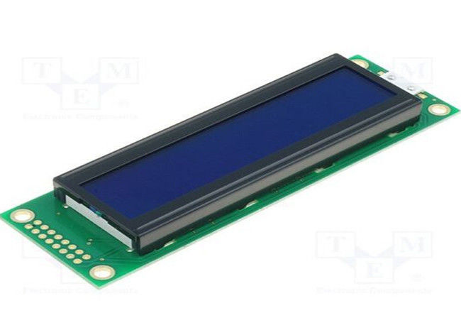 Mô-đun hiển thị màn hình LCD nhỏ 20 X 2, Bảng hiển thị ma trận điểm đơn sắc 2002