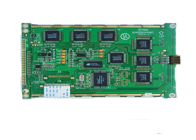 320 X 240 Dots Mô-đun hiển thị LCD Đồ họa Khuôn xám Xám LCM Loại 5 Volt