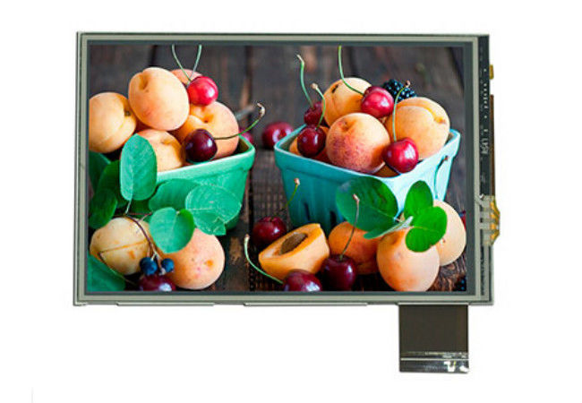 Màn hình cảm ứng điện trở LCD LCD độ sáng cao với giao diện Rgb 16/18/24 Bit