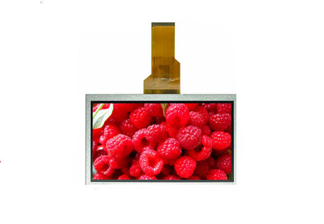 Màn hình cảm ứng điện trở 7 inch TFT LCD Độ phân giải 800 * 480 Chấm ánh sáng mặt trời Giao diện Lcd Rgb có thể đọc được