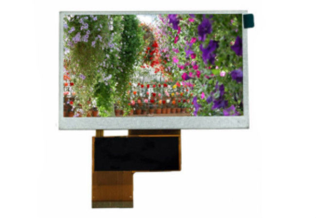 Màn hình LCD 4.3 trong suốt tùy chỉnh, Màn hình màu LCD 480 * 272 Dot với 24 bit