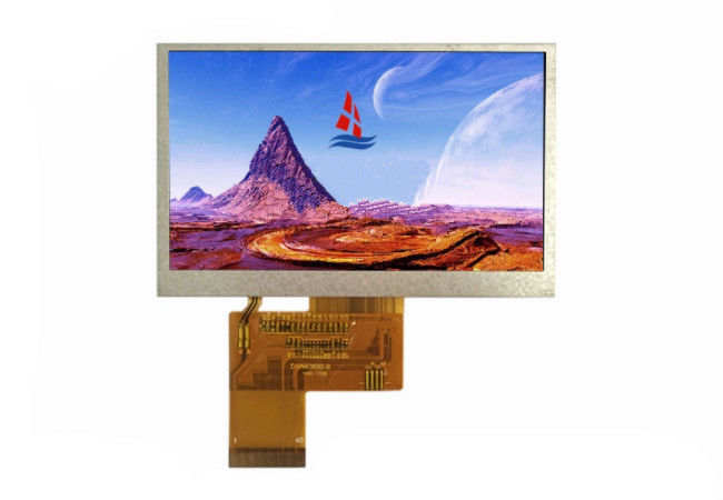 Màn hình LCD 4.3 trong suốt tùy chỉnh, Màn hình màu LCD 480 * 272 Dot với 24 bit