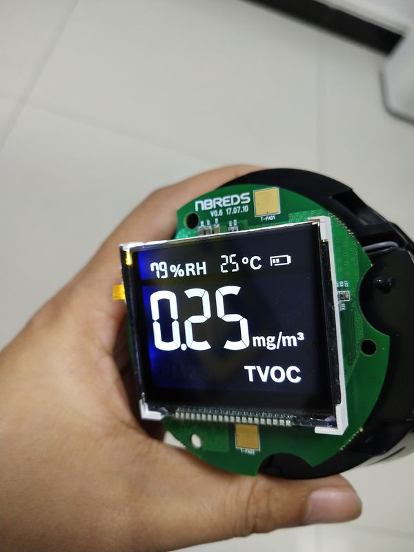 Màn hình LCD VA màu đen cao Constrast cho bộ điều chỉnh nhiệt thông minh CE RoHS