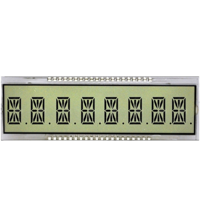 3.5 V Kích thước tùy chỉnh 7 Phân đoạn màn hình LCD Mô đun TN Lcd cho thiết bị
