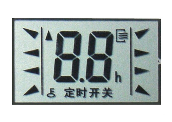 Tùy chỉnh TN Tích cực Lcd 7 Phân đoạn Hiển thị Mô-đun LCD Số phản chiếu Điều hòa không khí
