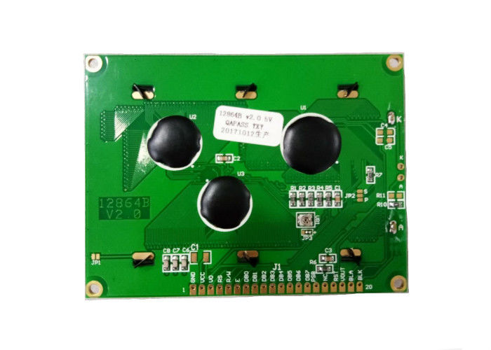Mô-đun màn hình LCD 5V 12864 128 x 64 Dots Matrix Matrix Màn hình LCD với đèn nền màu xanh