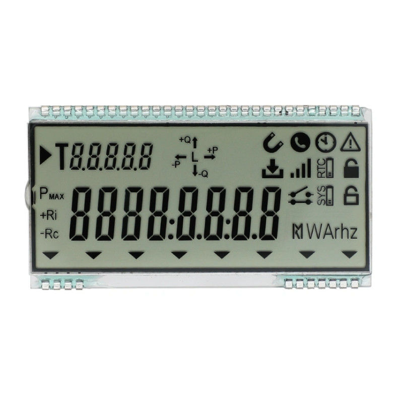 Kích thước tùy chỉnh 7 Màn hình vuông HTN LCD Hiển thị 12 PIN Phương thức lái xe tĩnh