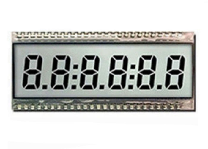 Màu trắng TN LCD Hiển thị Mô-đun LCD Đơn sắc Số tùy chỉnh Mô-đun