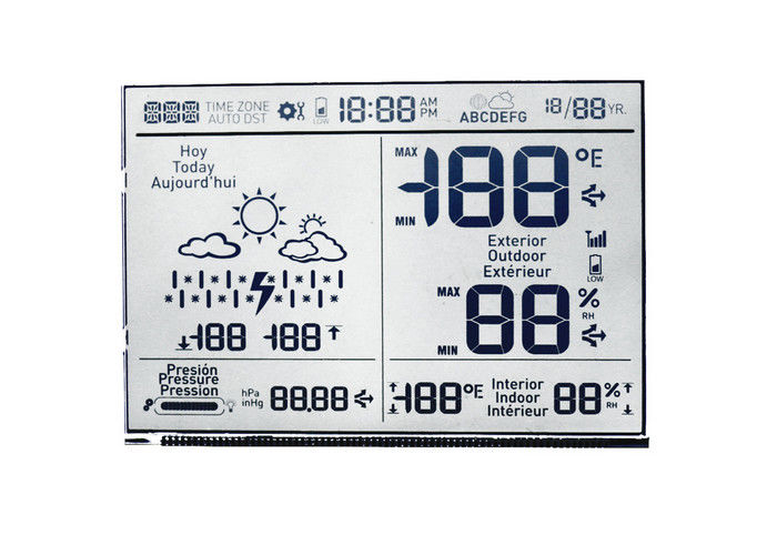 Mô-đun hiển thị LCD góc nhìn rộng FSTN cho các sản phẩm điện tử