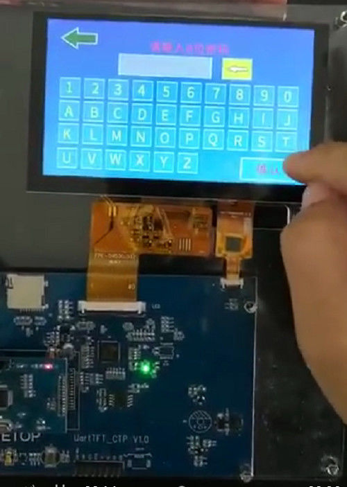 Màn hình LCD LCD thông minh 4.3 inch cho màn hình màu Pcb / Numeric