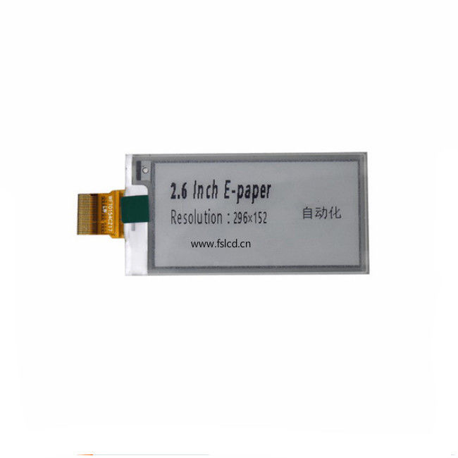 Màn hình EDP 2,6 inch 296 * 152 Dots Spi EDP cho thẻ giá