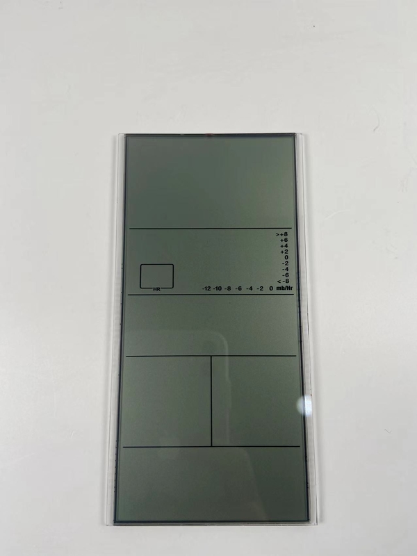 Tiêu thụ điện năng thấp Màn hình TN LCD Mô-đun phân đoạn kích thước lớn cho Bộ điều nhiệt thông minh