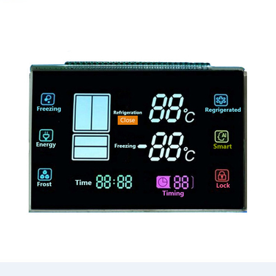 Màn hình hiển thị LCD kích thước tùy chỉnh, Màn hình hiển thị tương phản cao 7 đoạn VA Lcd