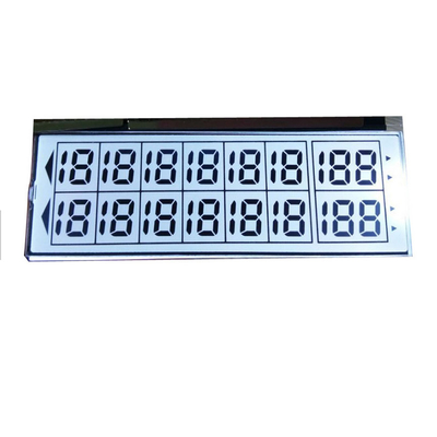 Đơn sắc Nhỏ 6'Clock Tích cực Màn hình LCD TN 50 chân 6 chữ số 7 đoạn