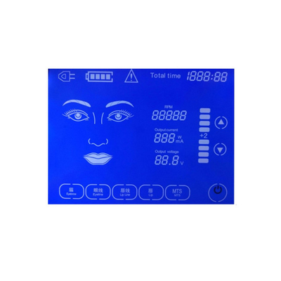 Bảng điều khiển màn hình LCD kích thước tùy chỉnh 3 chữ số 7 phân đoạn, điều hòa không khí Màn hình LCD kỹ thuật số tích cực