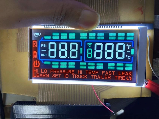 Hình chiếu truyền thông tùy chỉnh FSTN số âm TN Lcd Module For Tire Pressure Gauge